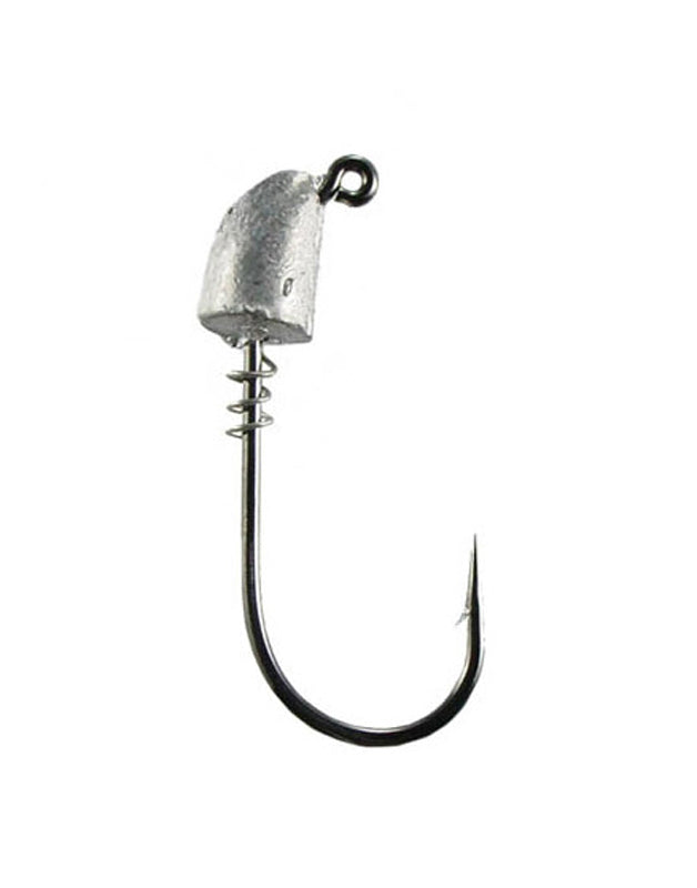 Hogie Springhead Eye Jigheads 1/8Oz 3Pk 3/0 Plain
