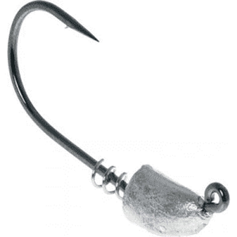 Hogie Springhead Jigheads 1/8Oz 3Pk 3/0 Plain