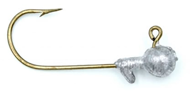Head Hunter Round Jig Head 1/32Oz 10Pk Natural