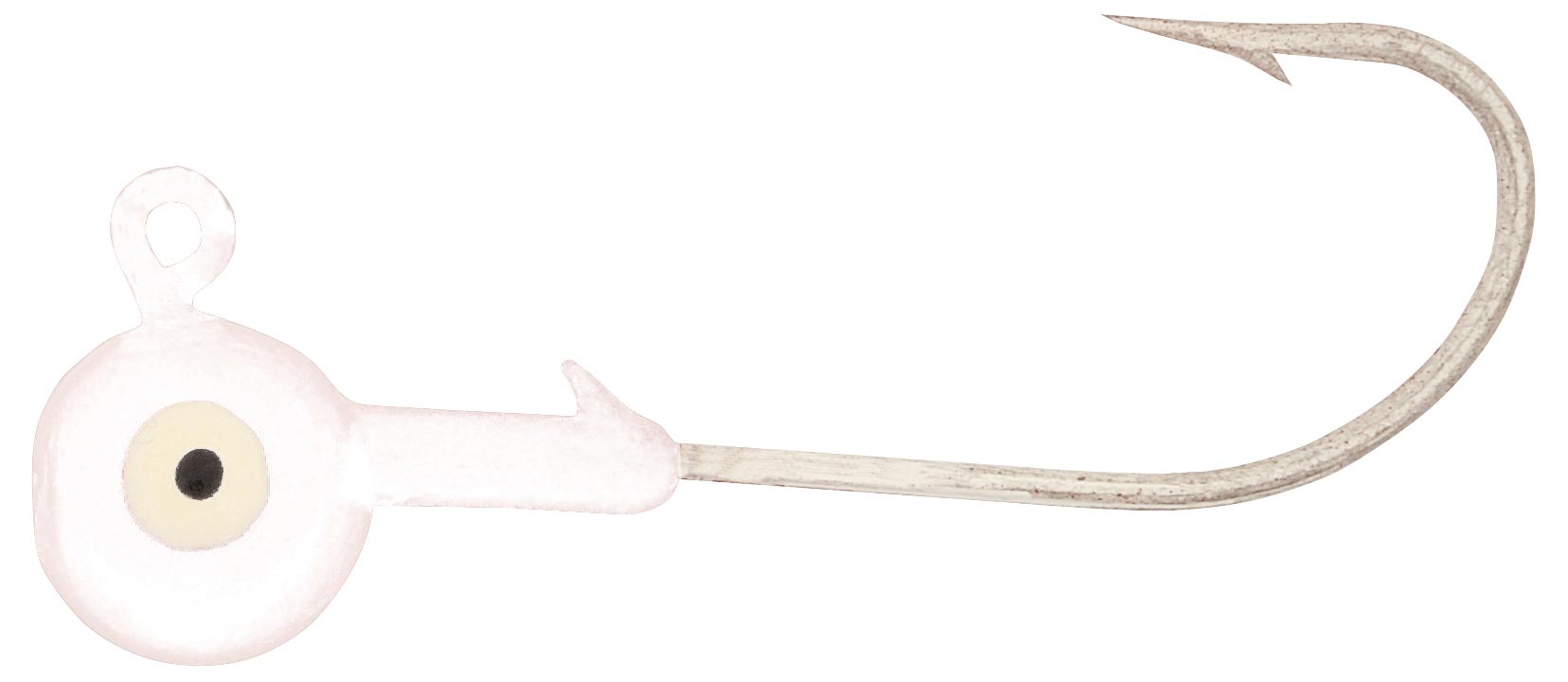 H & H Cocahoe Jig Head 1/8Oz 10Pk White