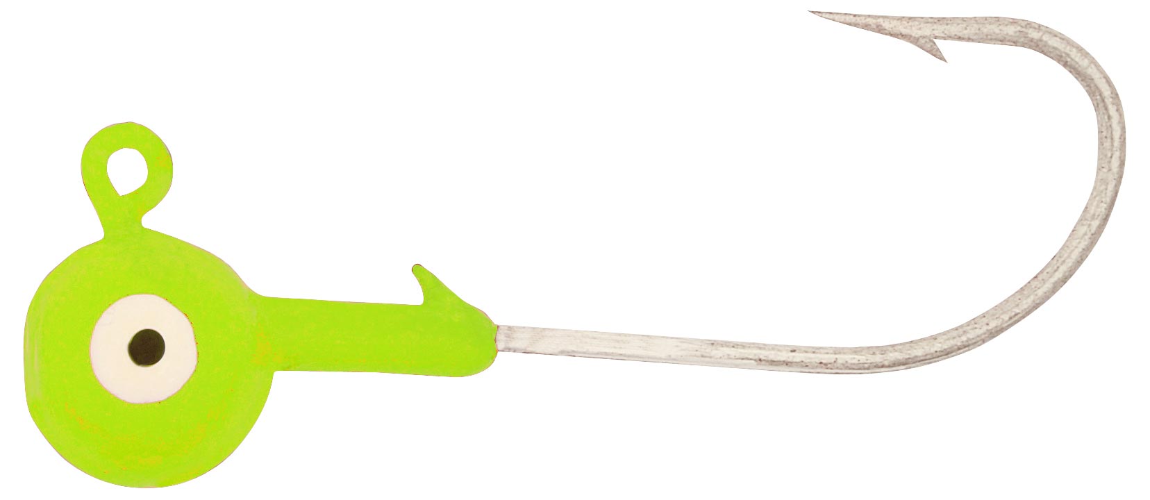 H & H Cocahoe Jig Head 1/8Oz 10Pk Chartreuse