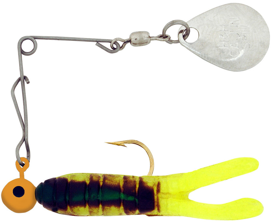 H & H Cajun King Spin-Nickel 1/4Oz Chart Craw