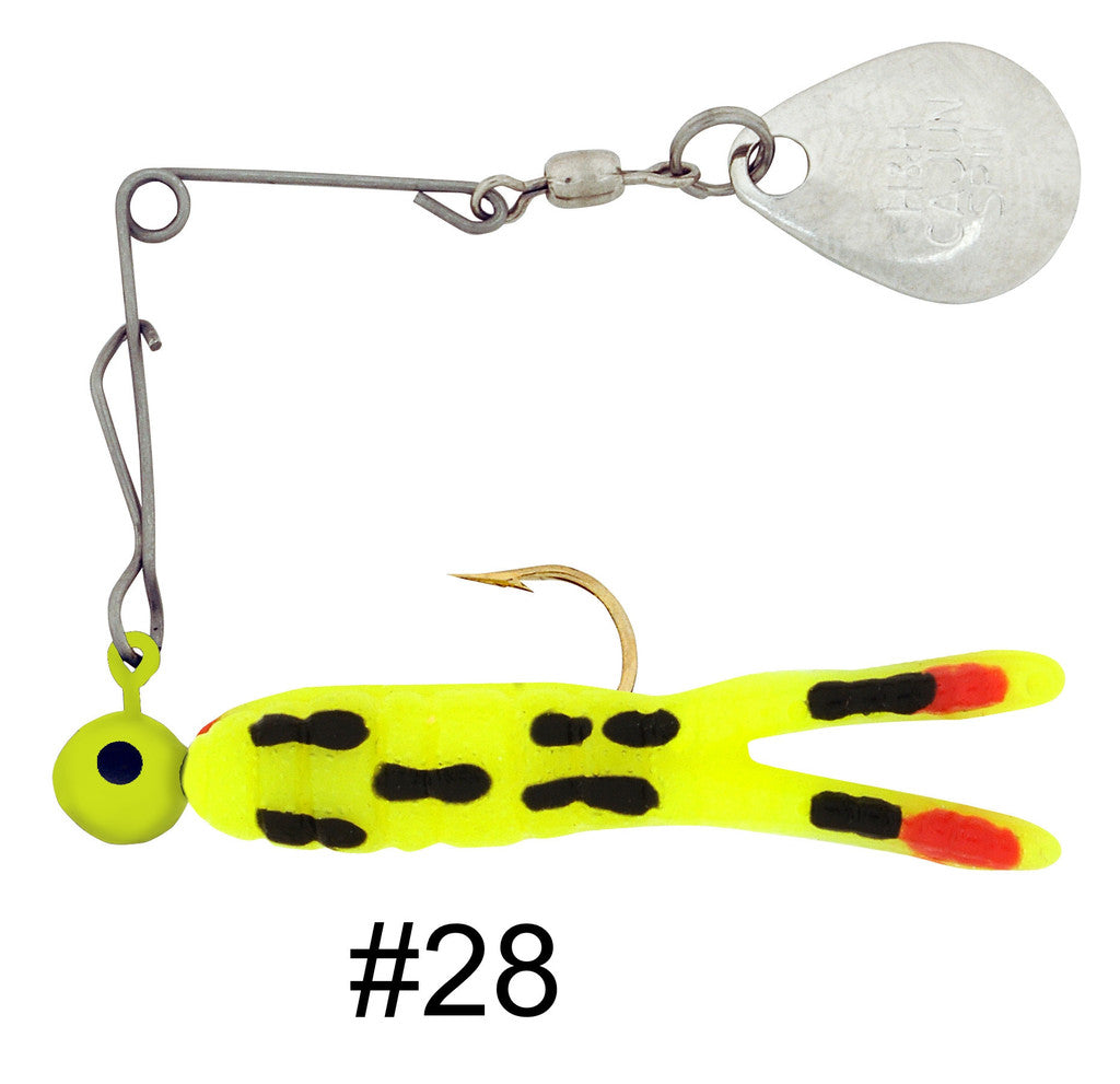H & H Cajun King Spin-Nickel 1/4Oz Chart Coach Dog