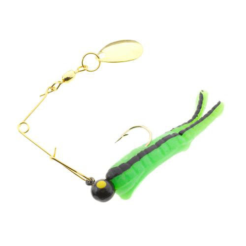 H & H Cajun King Spin-Gold 1/4Oz Green/Blk Str