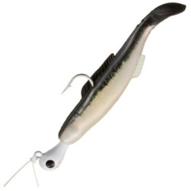 H & H Double Rig Cocahoe Minno 1/4Oz Pearl/Black Bk