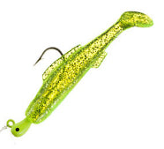 H & H Double Rig Cocahoe Minno 1/4Oz Chatreuse Glitt