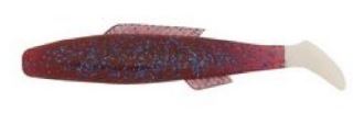 H & H Double Rig Cocahoe Minno 1/4Oz Purple/White Tl