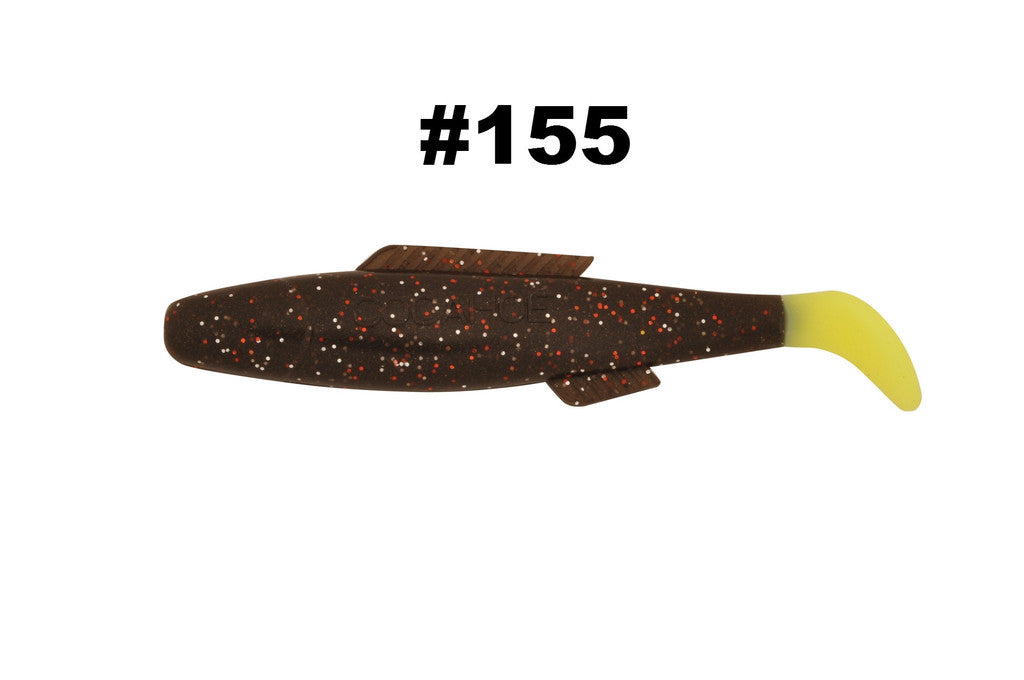 H & H Cocahoe Minnow Tail 3In 10Pk Morning Glory