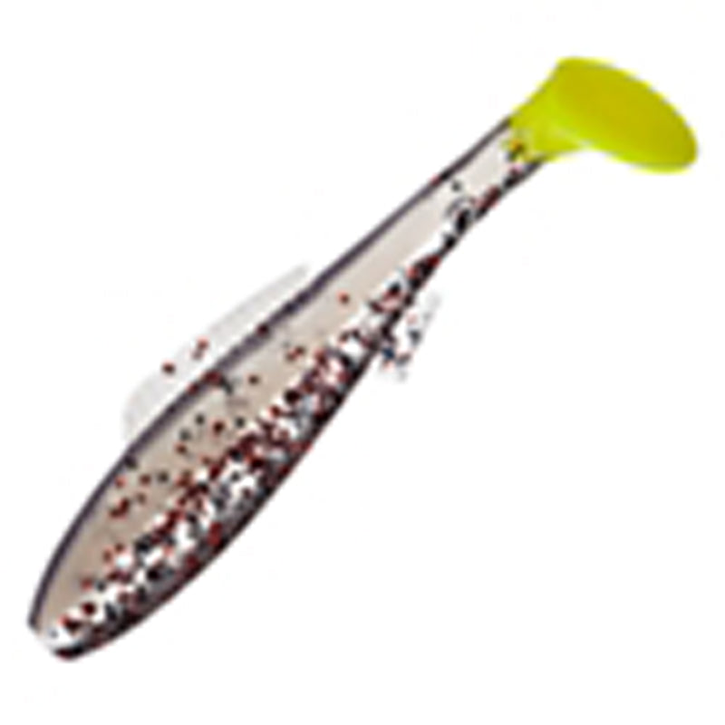 H & H Cocahoe Minnow Tail 3In 10Pk Blue Moon/Pepp