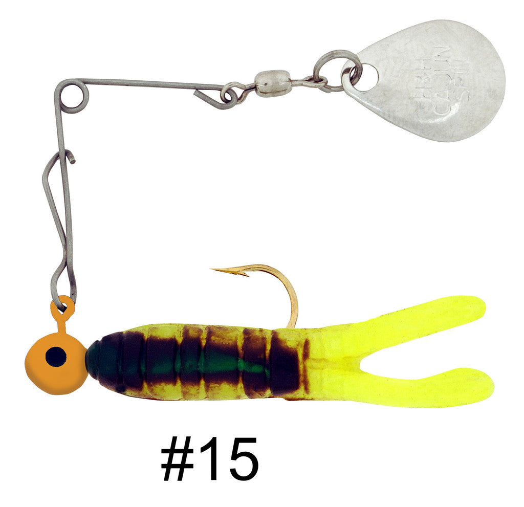 H & H Cajun Spin-Nickel 1/16Oz Chart Craw