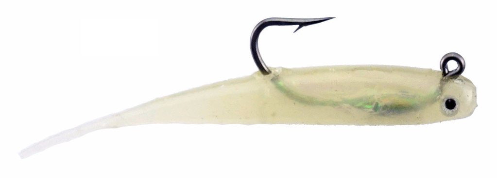 H & H Glass Minnow Double Rig 1/4Oz Glow