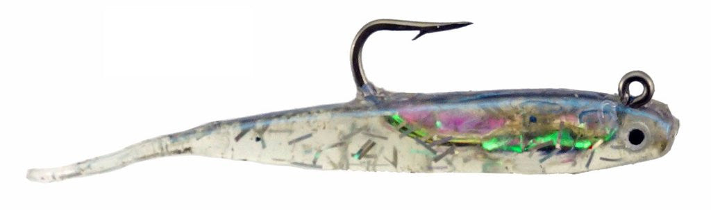 H & H Glass Minnow Double Rig 1/4Oz Blue Moon