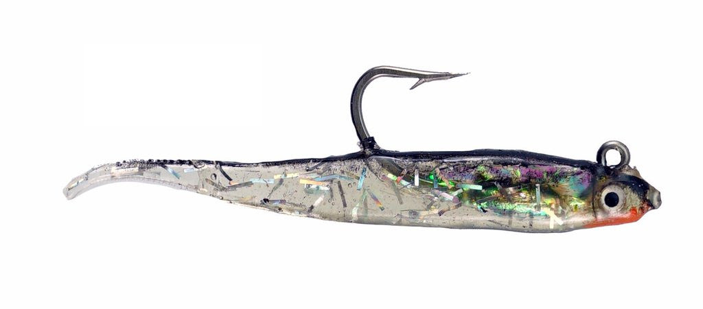 H & H Glass Minnow Double Rig 1/4Oz Silver Minnow