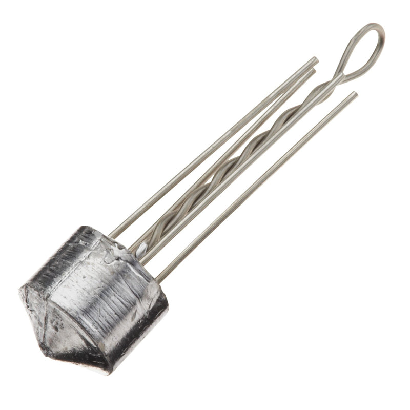 H & H Spider Sinker Stainless 3Oz 1Pk