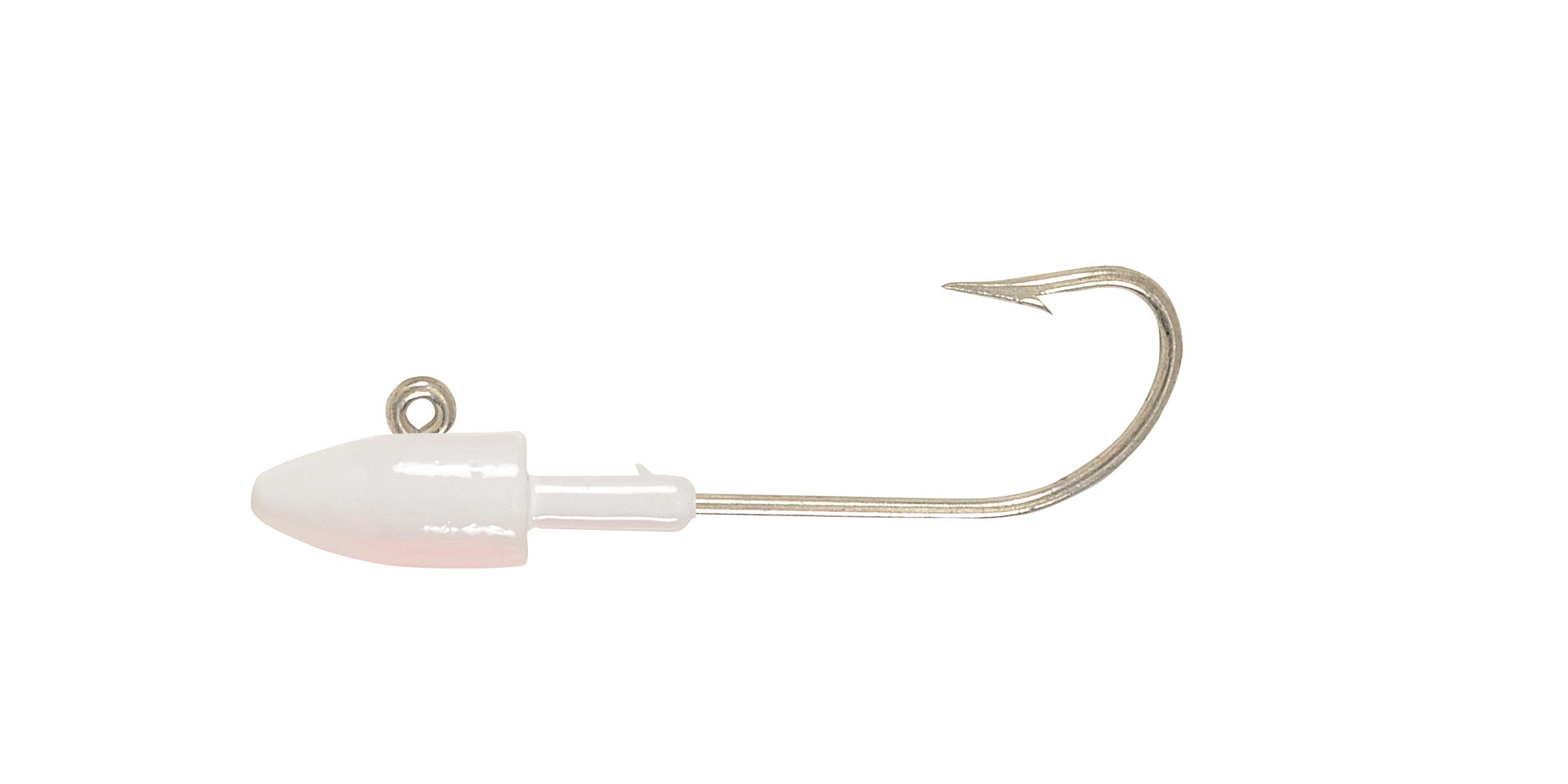 H & H King Jig Head 3Oz 4Pk White