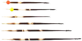 H & H Porcupine Quill Float 6In 12Bg