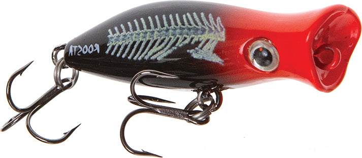 Halco Roosta Popper 45 Casting 1.8In 1/8Oz Blood Nut