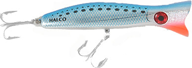 Halco Roosta Popper 160 Cast 6.3In 2.7Oz Pilchard