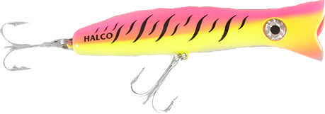Halco Roosta Popper 160 Cast 6.3In 2.7Oz Pink Fluro