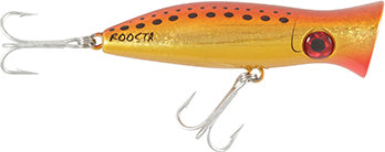Halco Roosta Popper 80 Casting 3.2In 1/4Oz King Brown