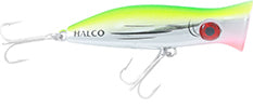 Halco Roosta Popper 80 Casting 3.2In 1/4Oz Liquid Lime
