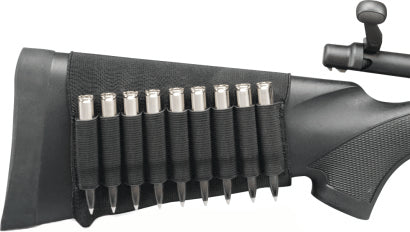 Hunters Specialties Buttstock Shell Holder Rifle Black