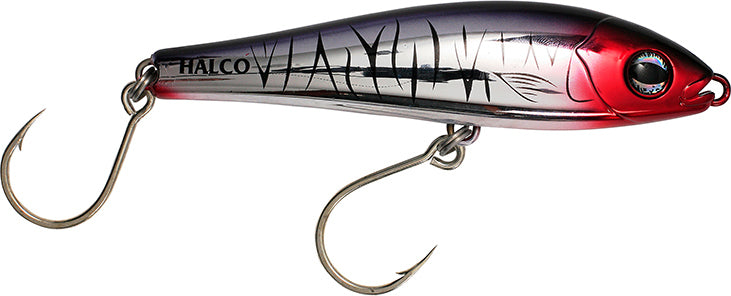 Halco Slidog 150 Casting Bait 6In 3Oz Chrome Tiger