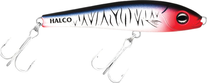 Halco Slidog 85 Casting Bait 3.3In 1/2Oz Chrome Tiger