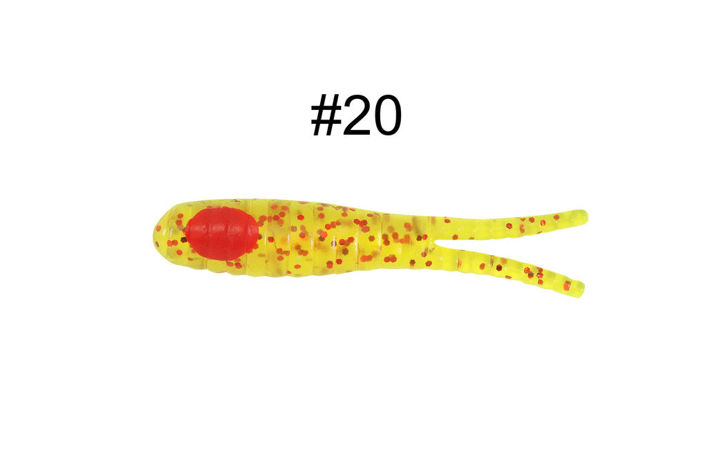 H & H Twin Tail 3In 10Pk Chart/Red Glit