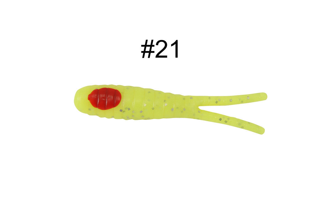 H & H Twin Tail 3In 10Pk Glo Chart/Glit