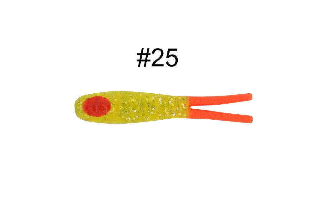 H & H Twin Tail 3In 10Pk Chart Glit/Ft