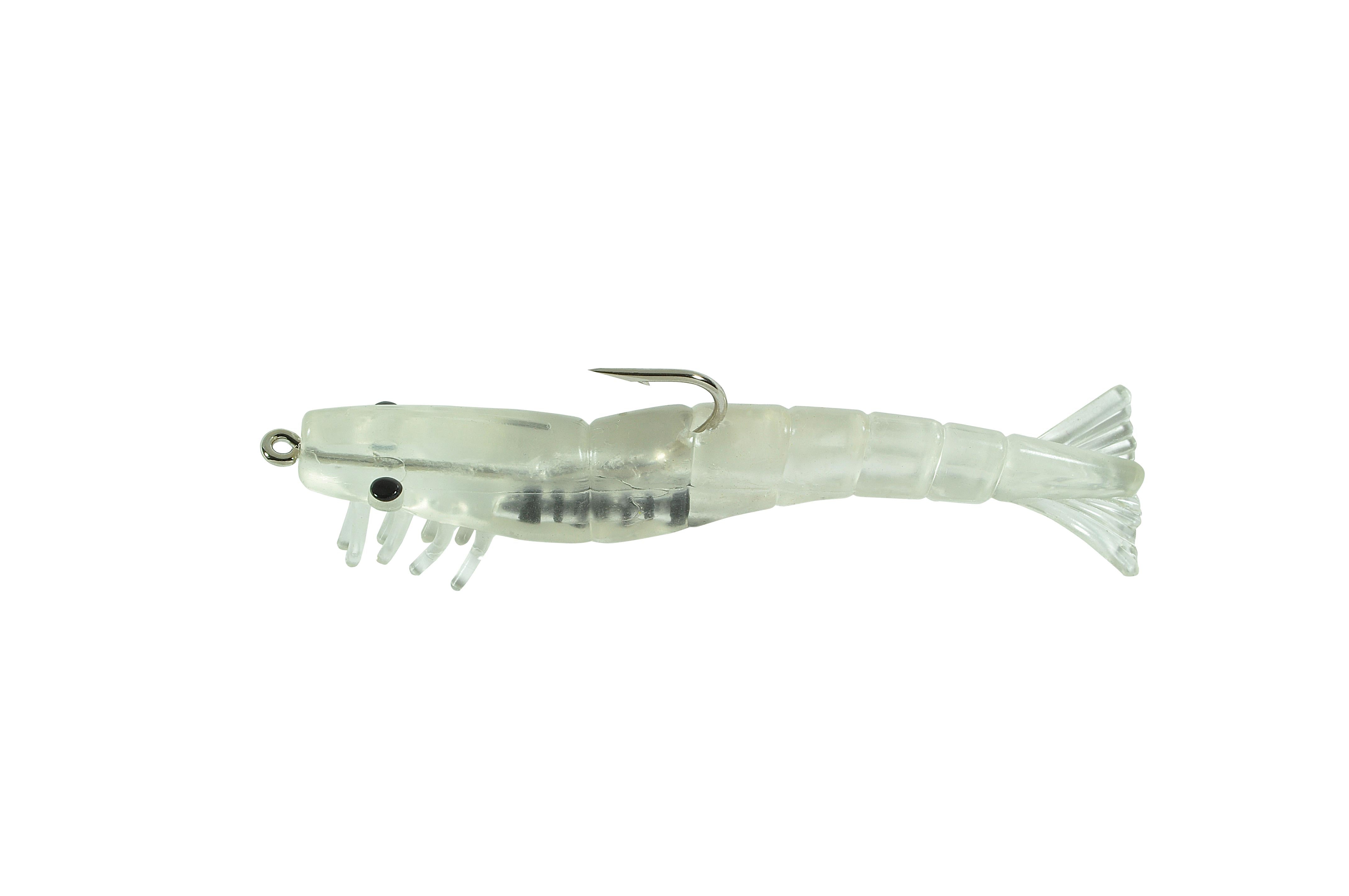 H & H Tko Shrimp 1/4Oz 3Pk Clear