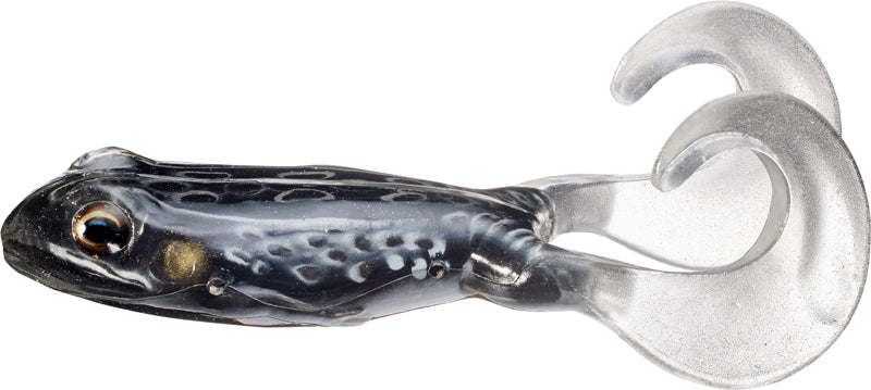 Live Target Freestyle Frog 4In 2Pk Black/Black