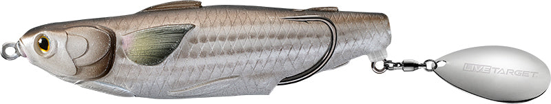Live Target Hollow Commotion Mullet 3/4Oz 4In Nat Brown