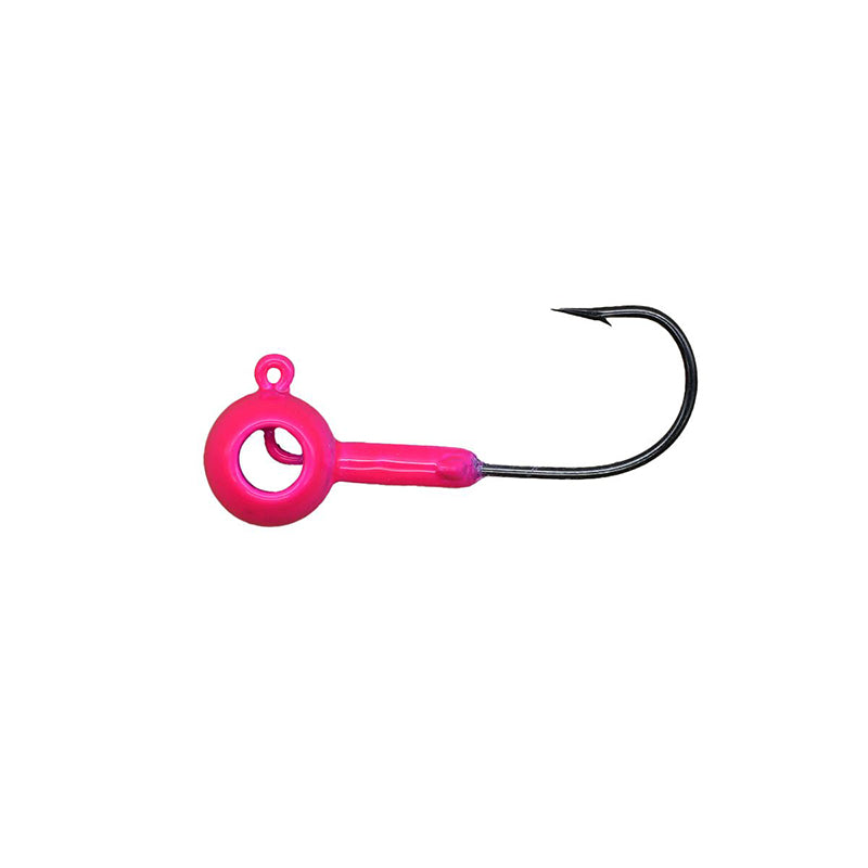 Leland Eyehole Round Jigheads 1/8Oz 5Pk Pink