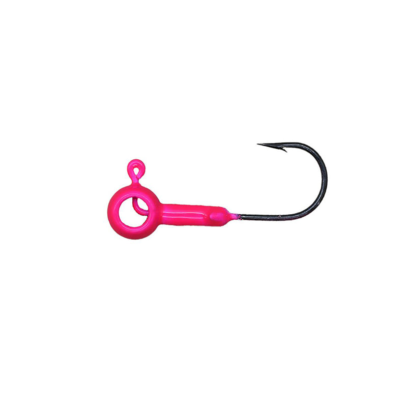 Leland Eyehole Round Jigheads 1/16Oz 5Pk Pink