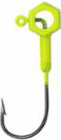 Leland Eyehole Hammer Jighead 1/8Oz 5Pk Chartreuse