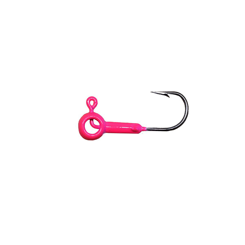Leland Eyehole Round Jigheads 1/32Oz 5Pk Pink