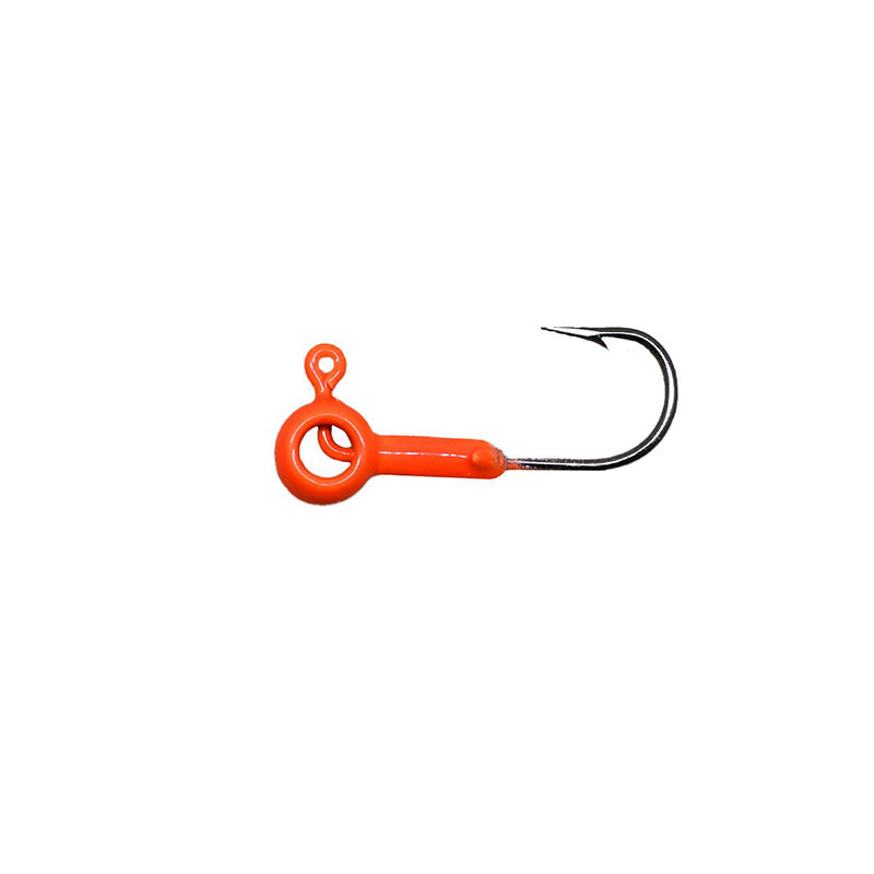 Leland Eyehole Round Jigheads 1/64Oz 5Pk Orange