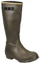 Lacrosse Burly Rubber Boots 18In Od Green Foam