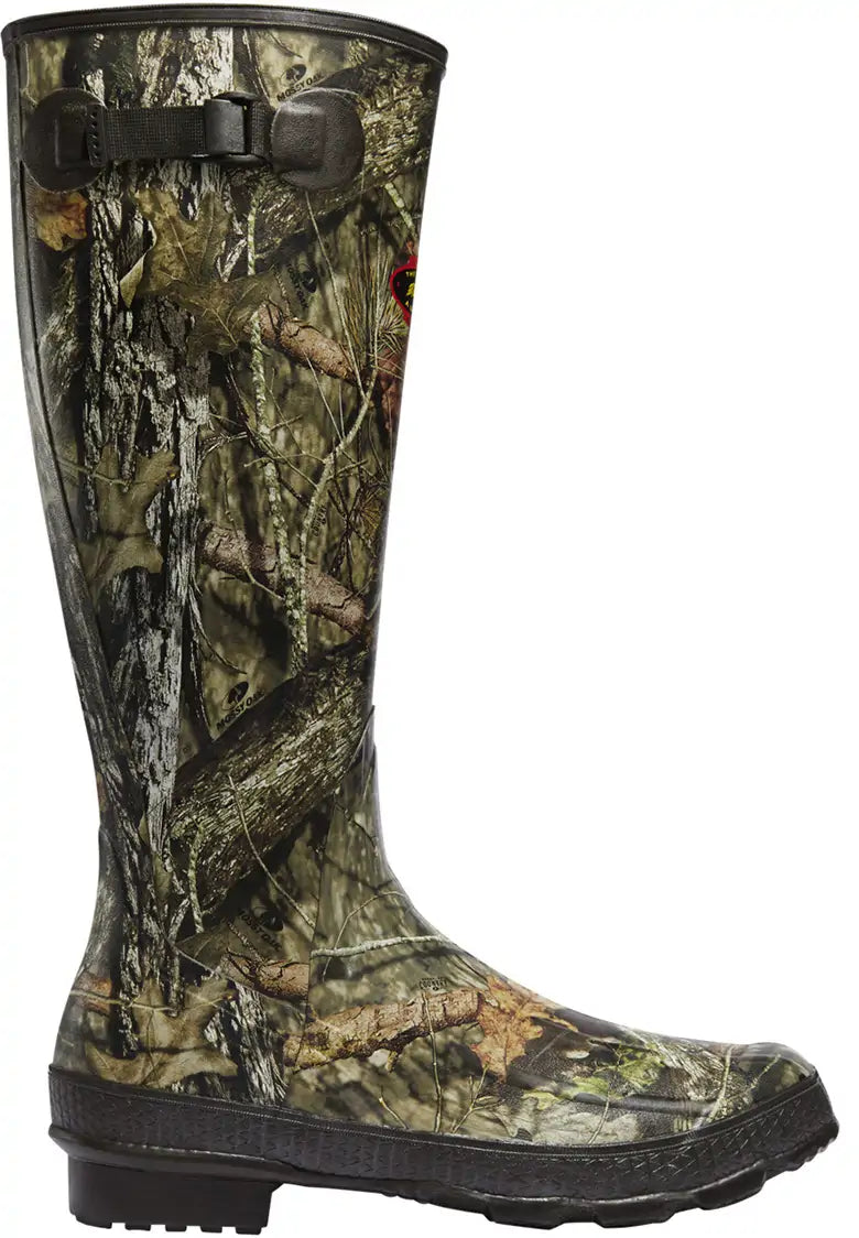 Lacrosse Grange Rubber Boots 18In Mossy Oak Breakup