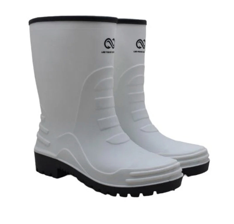 Lee Fisher White Boots Short Size 12-Lfs Short