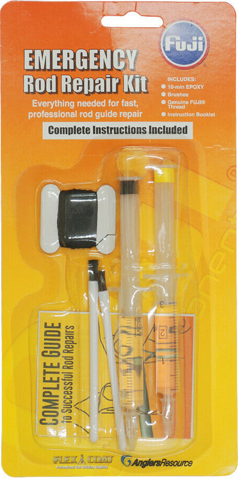 Fuji Emergency Rod Repair Kit Thread/Flex Coat/Brushes