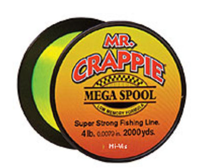 Lews Mr Crappie Premium Line Hi-Vis 8Lb 500Yd