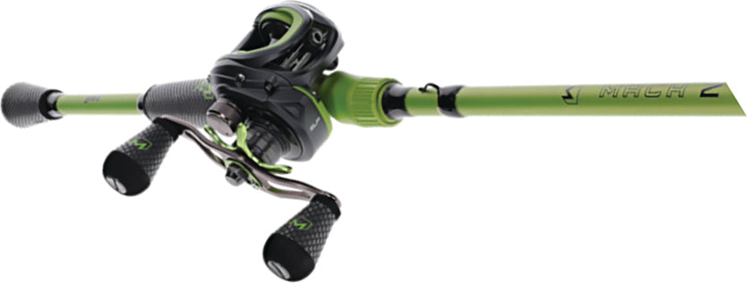 Lews Mach 2 Speed Spool Combo Baitcast 10Bb 7Ft Mh 1Pc