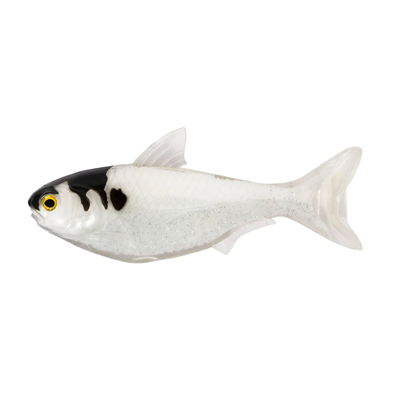 Live Target Shad Swim Bait Unrigged 4.5In 3Pk Wht/Albino