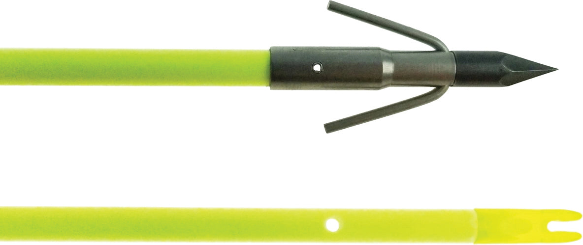 Muzzy Archery Iron Fish Arrow 3Bld/Nock/Bottle Slide