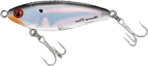 Mirrolure Heavy Dine Sinkin Twitch 2.58In 7/16Oz Blk/Wht/Sl