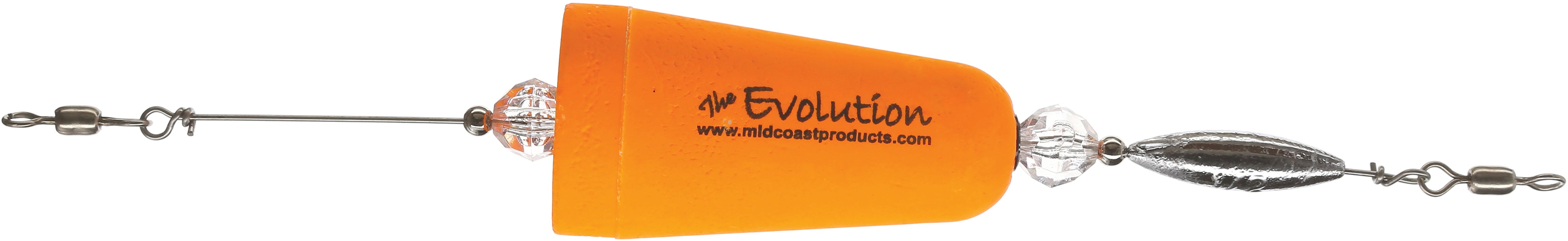 Midcoast Evolution Popping Float 2.75In Orange
