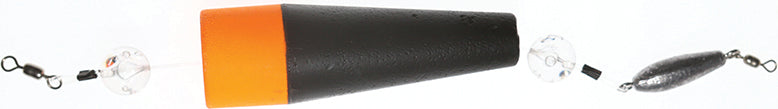 Midcoast Nexus 4 Popping Float 4In Black/Orange